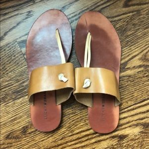 Lucky Brand Leather Alliat Thong Sandal